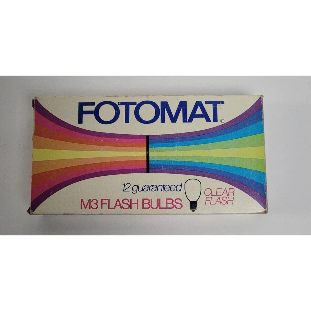 Fotomat 5B Flashbulbs Blue Flash (9 Bulbs in Pkg) Vintage